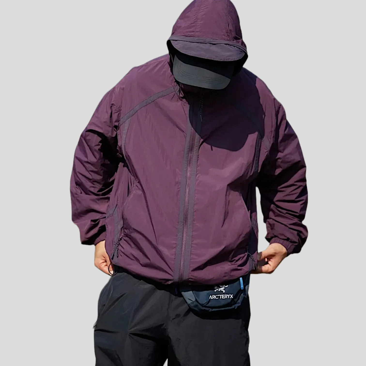 Light weight quick dry windbreaker with sun protection