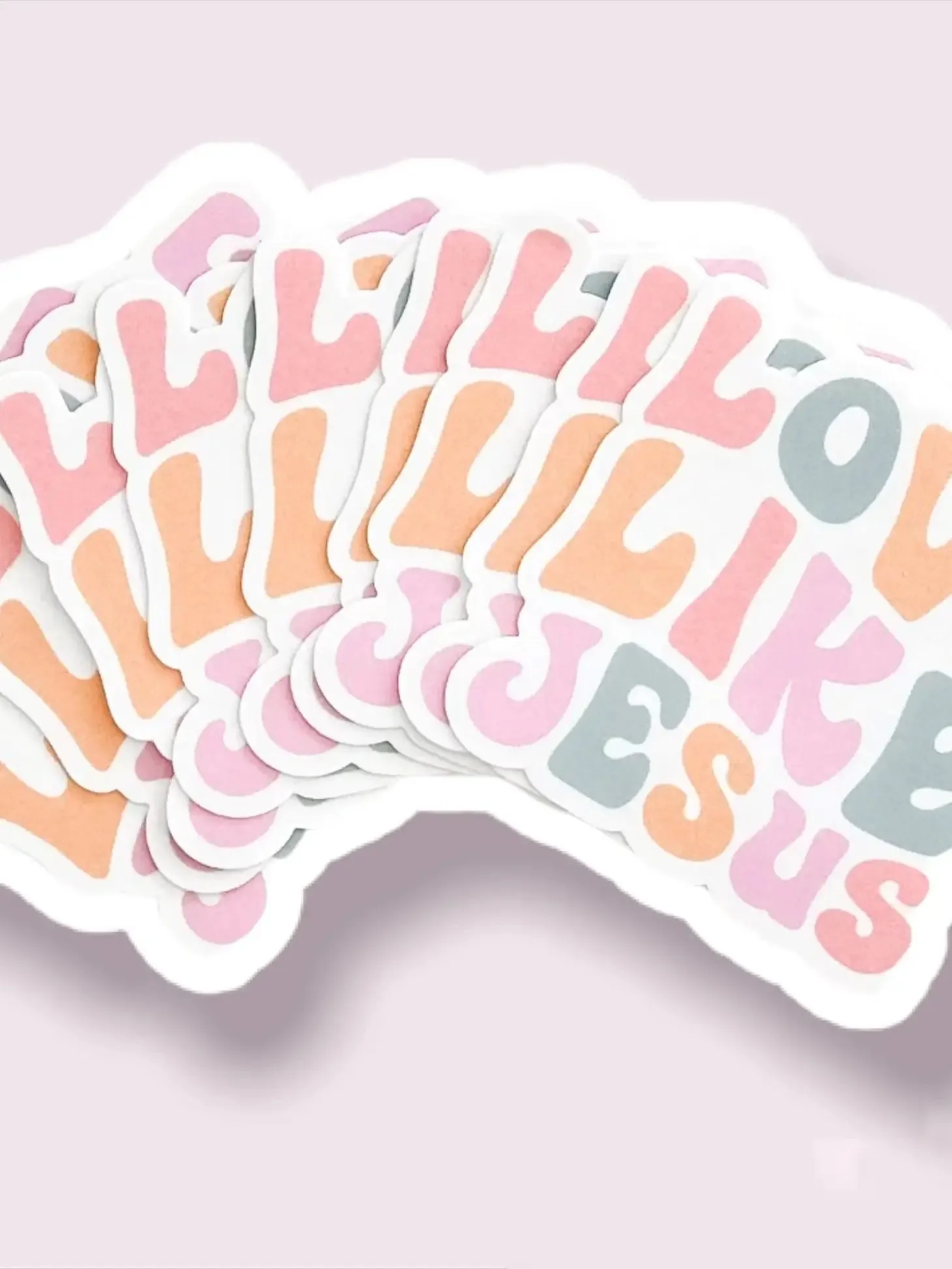 Love Like Jesus Sticker