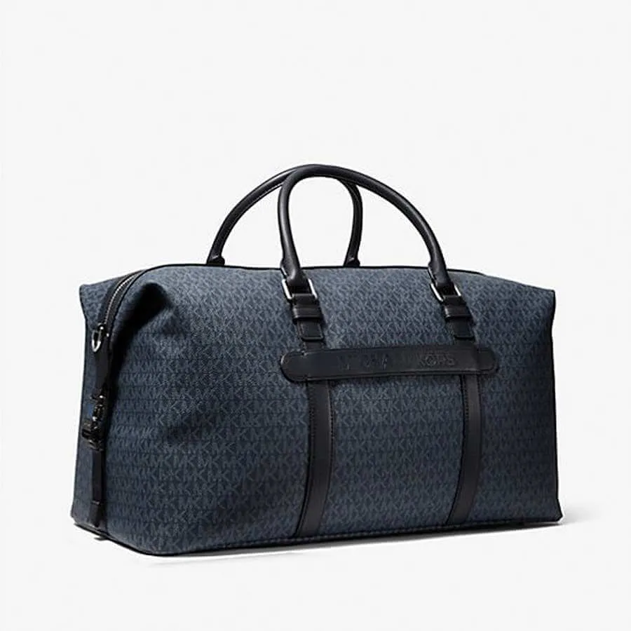 Michael Kors Hudson Logo Weekender Bag, Navy