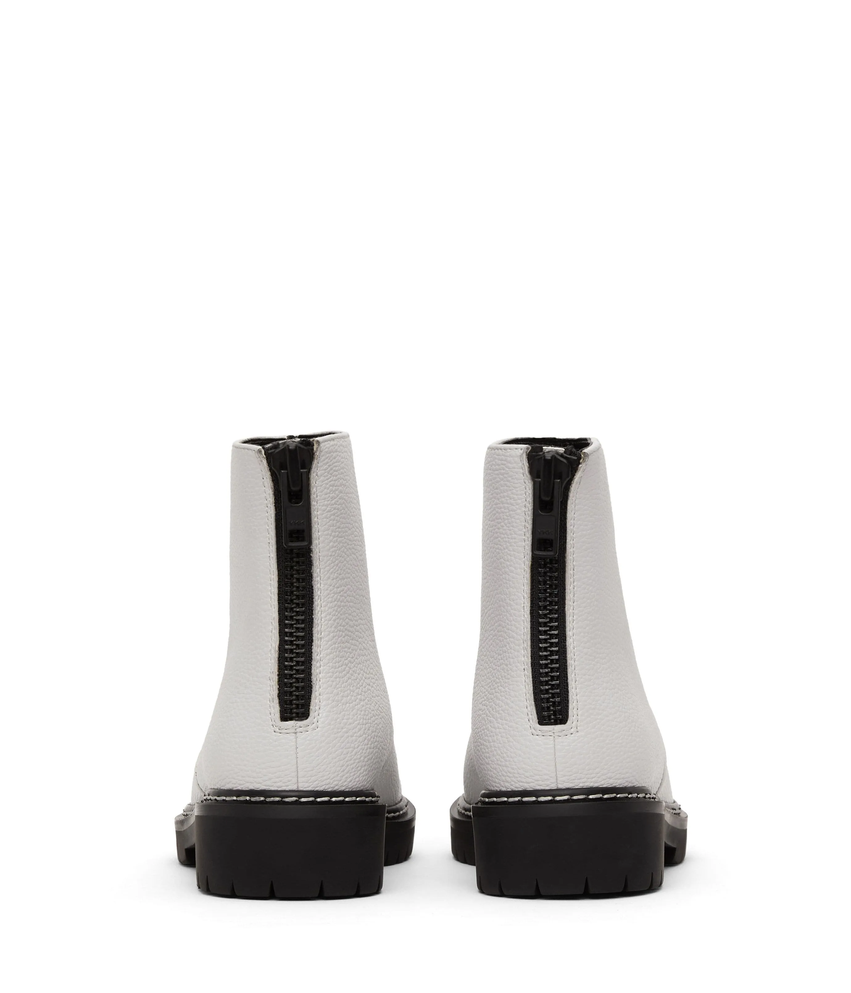 'Mirra' Vegan Ankle Boot by Matt and Nat - White