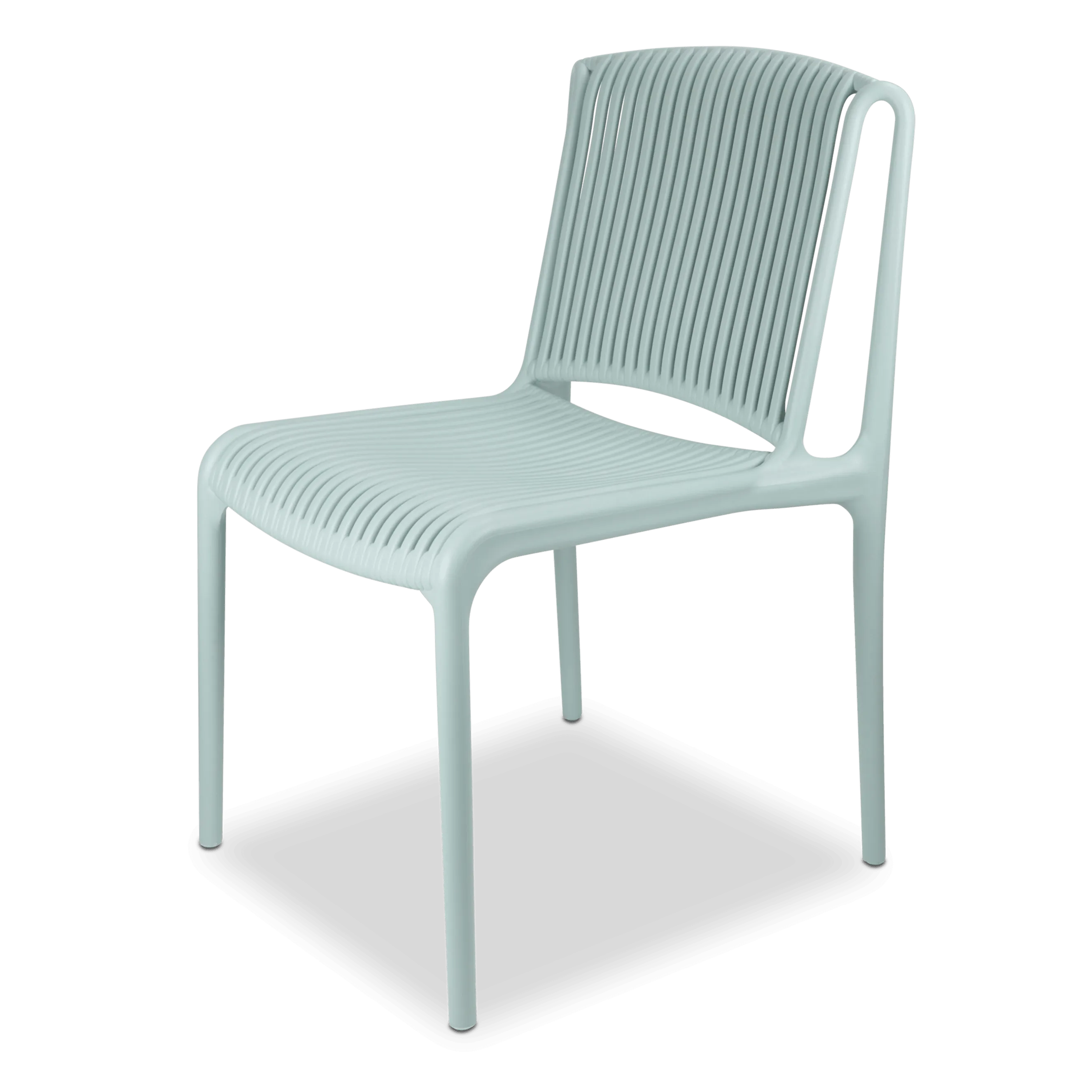 Paros UV Plastic Outdoor Chair (PP) in Mint