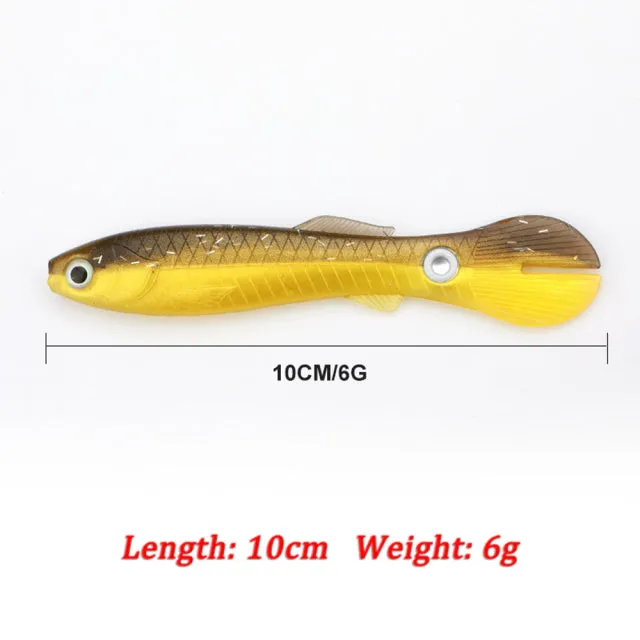 Realistic Reflective Soft Fishing Artificial Bait