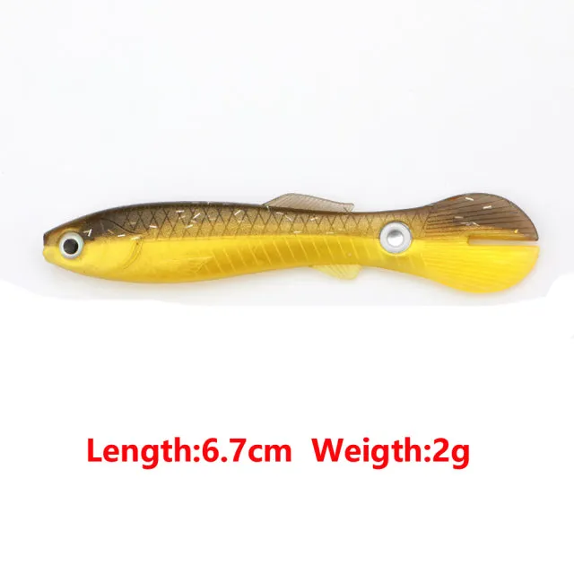 Realistic Reflective Soft Fishing Artificial Bait