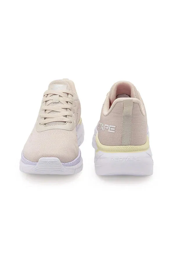 RedTape Women's Beige Walking Shoes