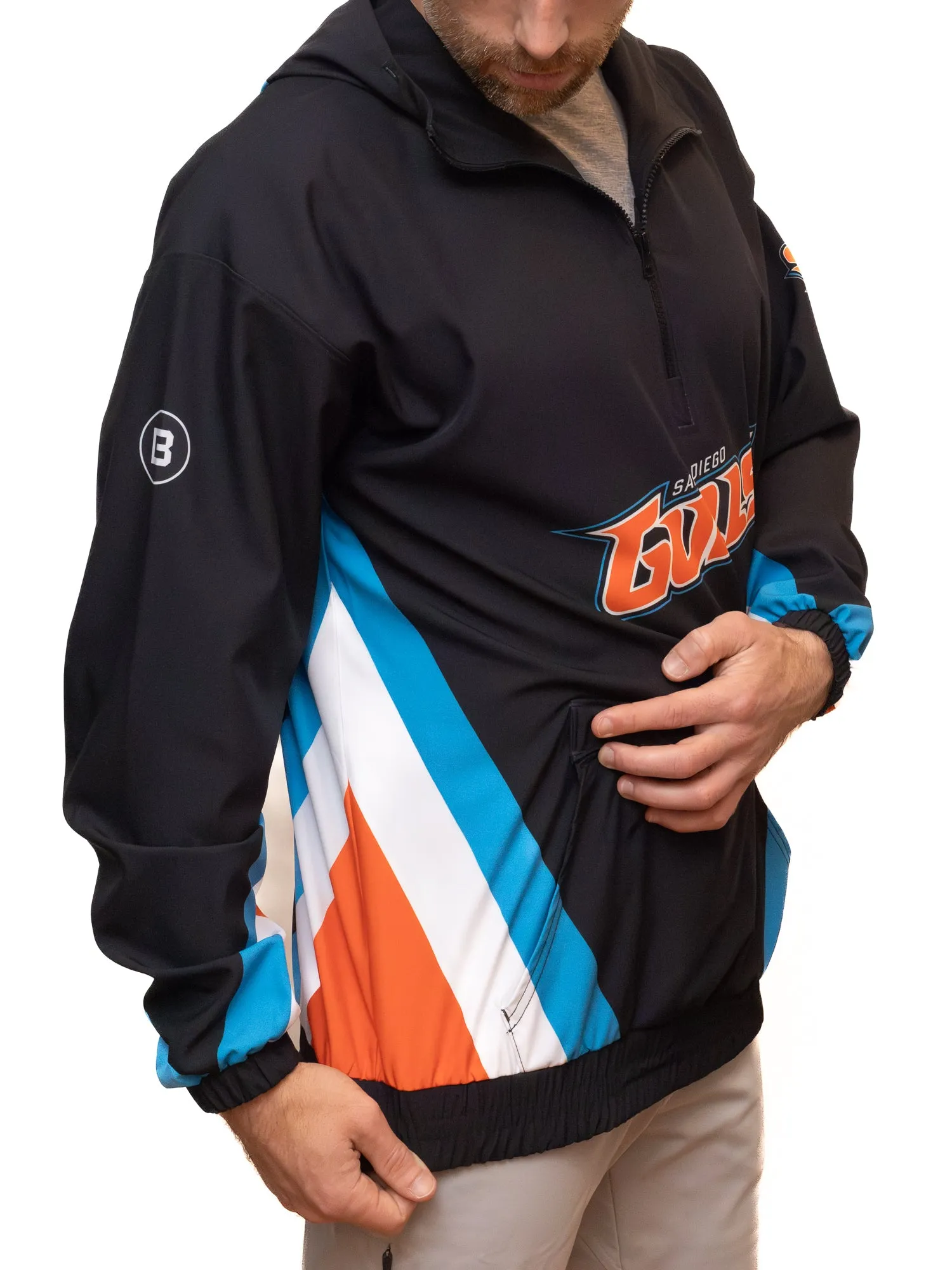 San Diego Gulls Hockey Windbreaker