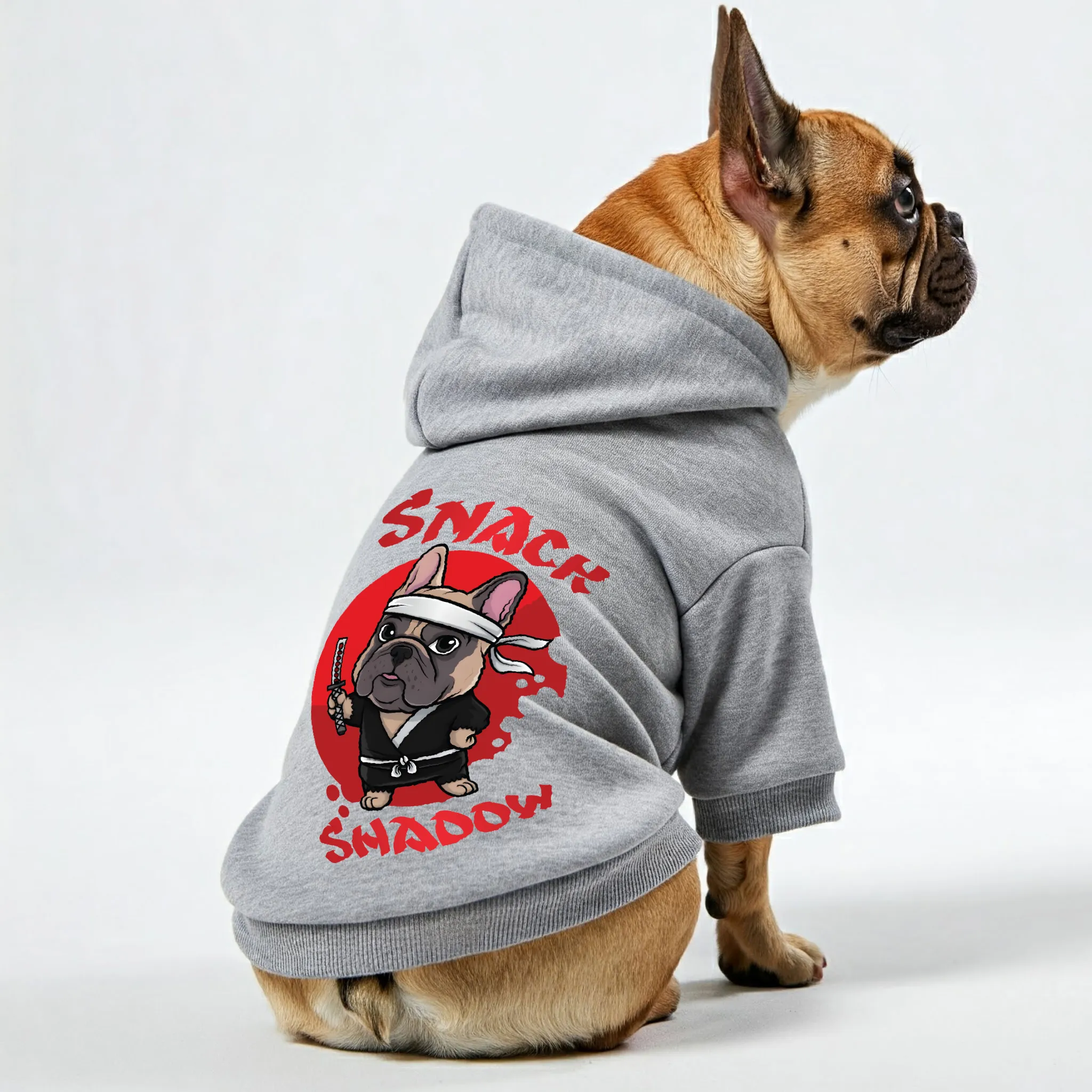 Snack Shadow - Personalized French Bulldog Hoodies with Funny Quotes – Stylish, Cozy, and Premium 100% Cotton