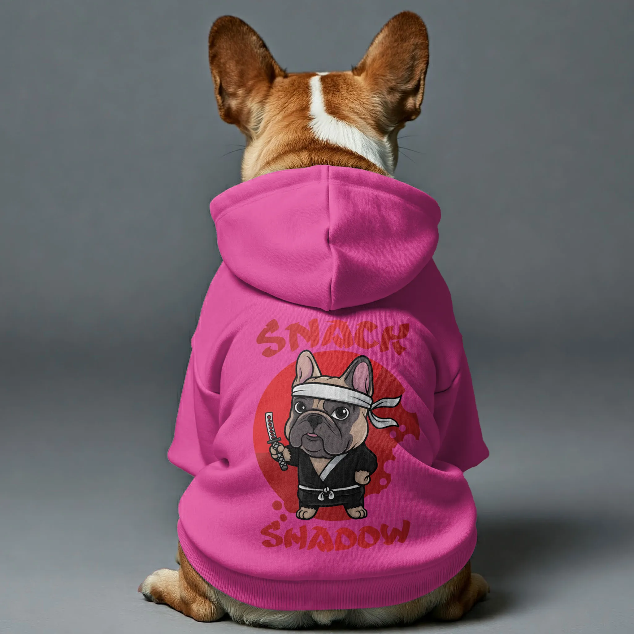 Snack Shadow - Personalized French Bulldog Hoodies with Funny Quotes – Stylish, Cozy, and Premium 100% Cotton