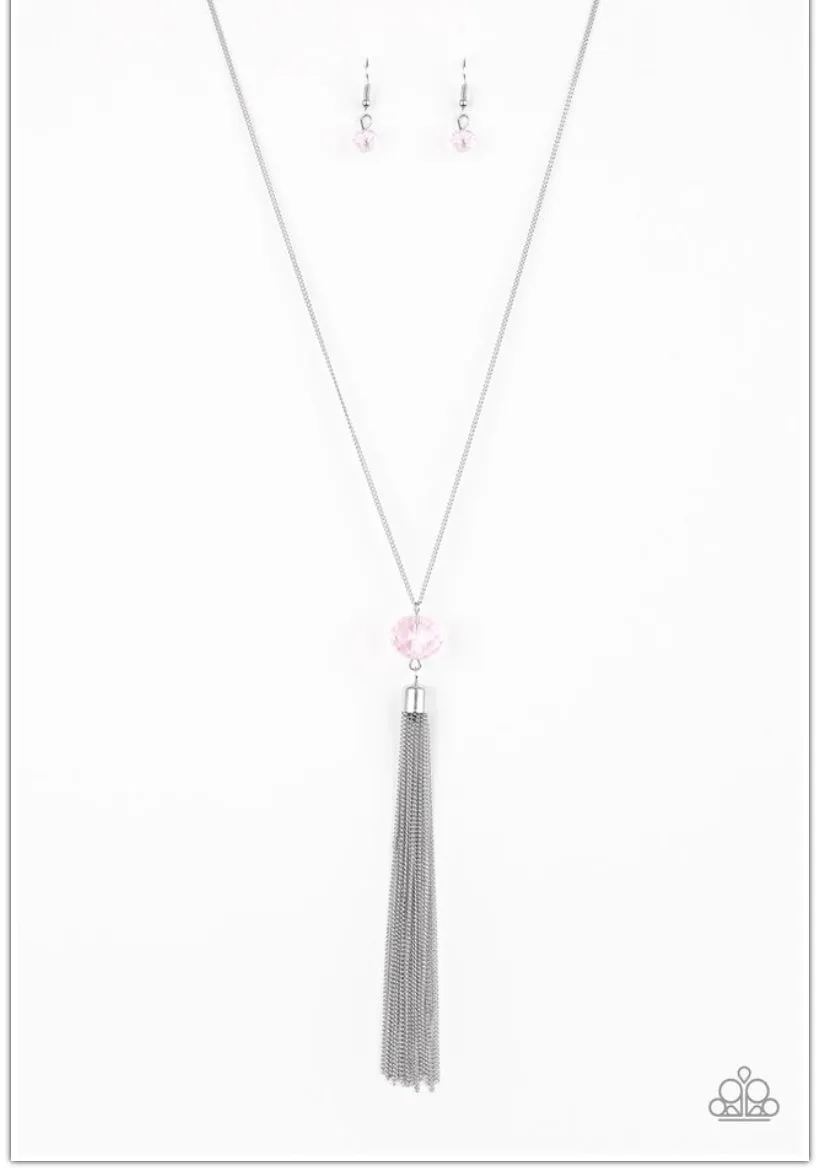 Socialite of the Season Pink Necklace  - Paparazzi Accessories