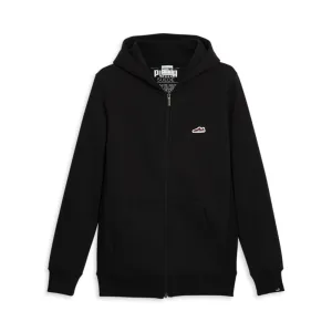 Suede Full-Zip Hoodie