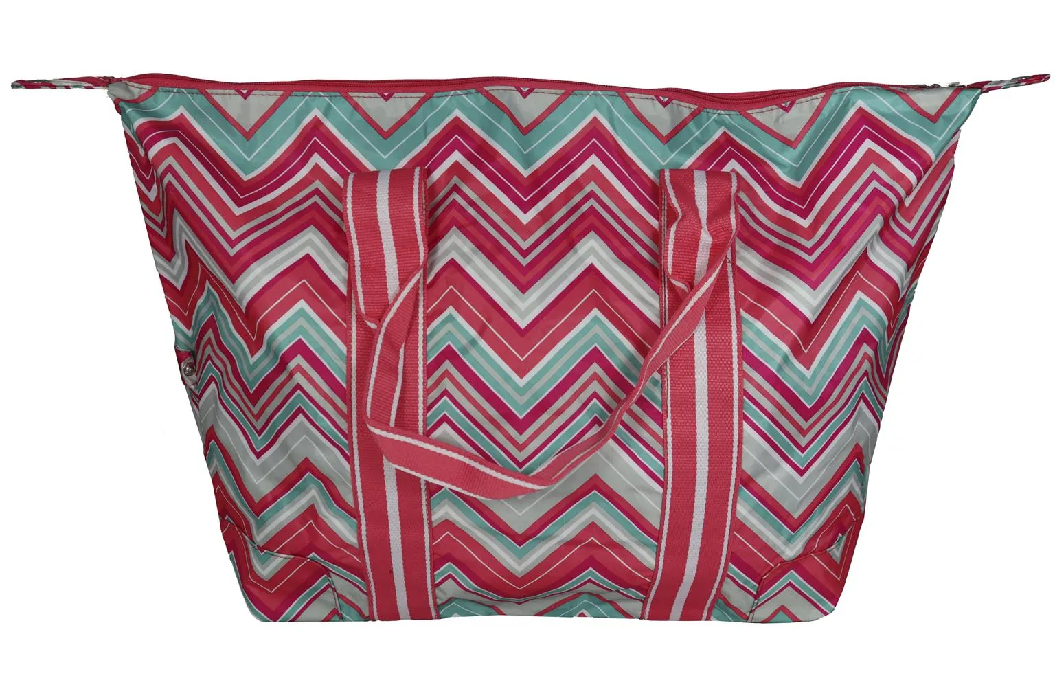 Sunset Chevron Travel Tote