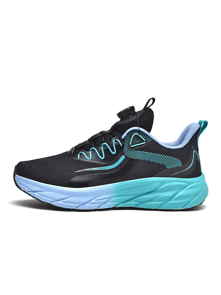 Swivel Button Ultra Light Shock Absorbing Running Shoes