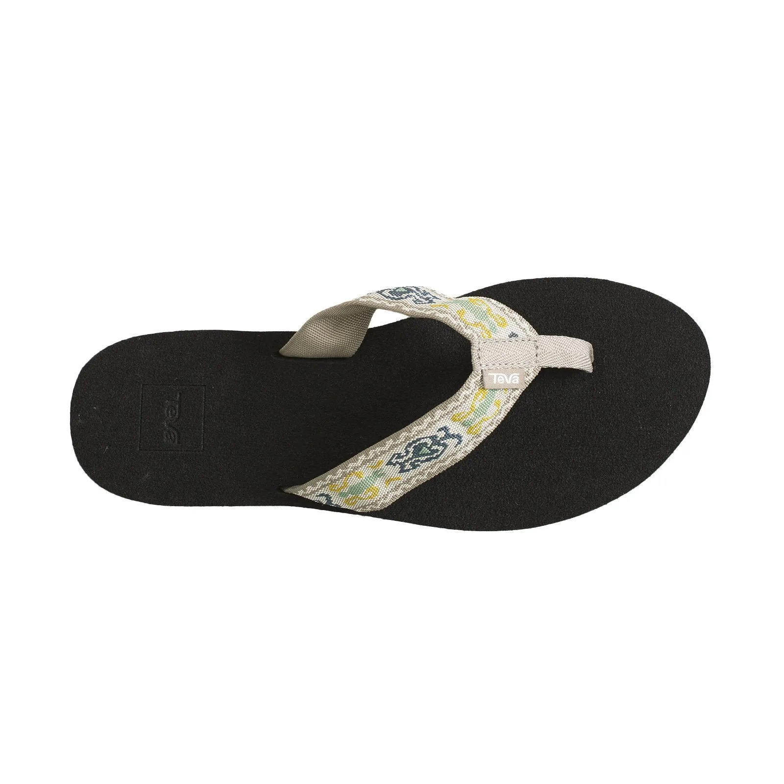 Teva Mush II Amalia Taupe Flip Flops - Women's