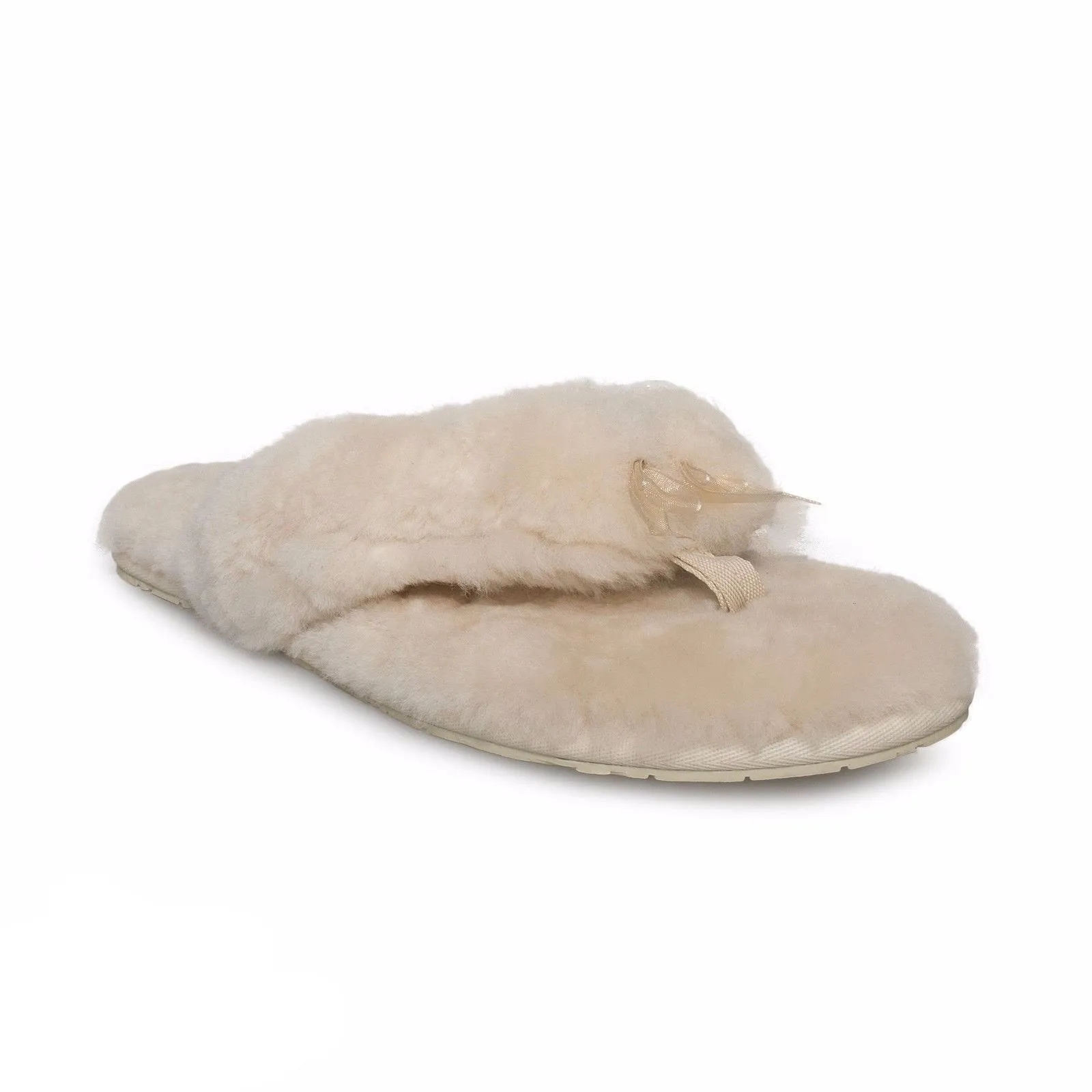 UGG Fluff Flip Flop II Natural Flip Flops