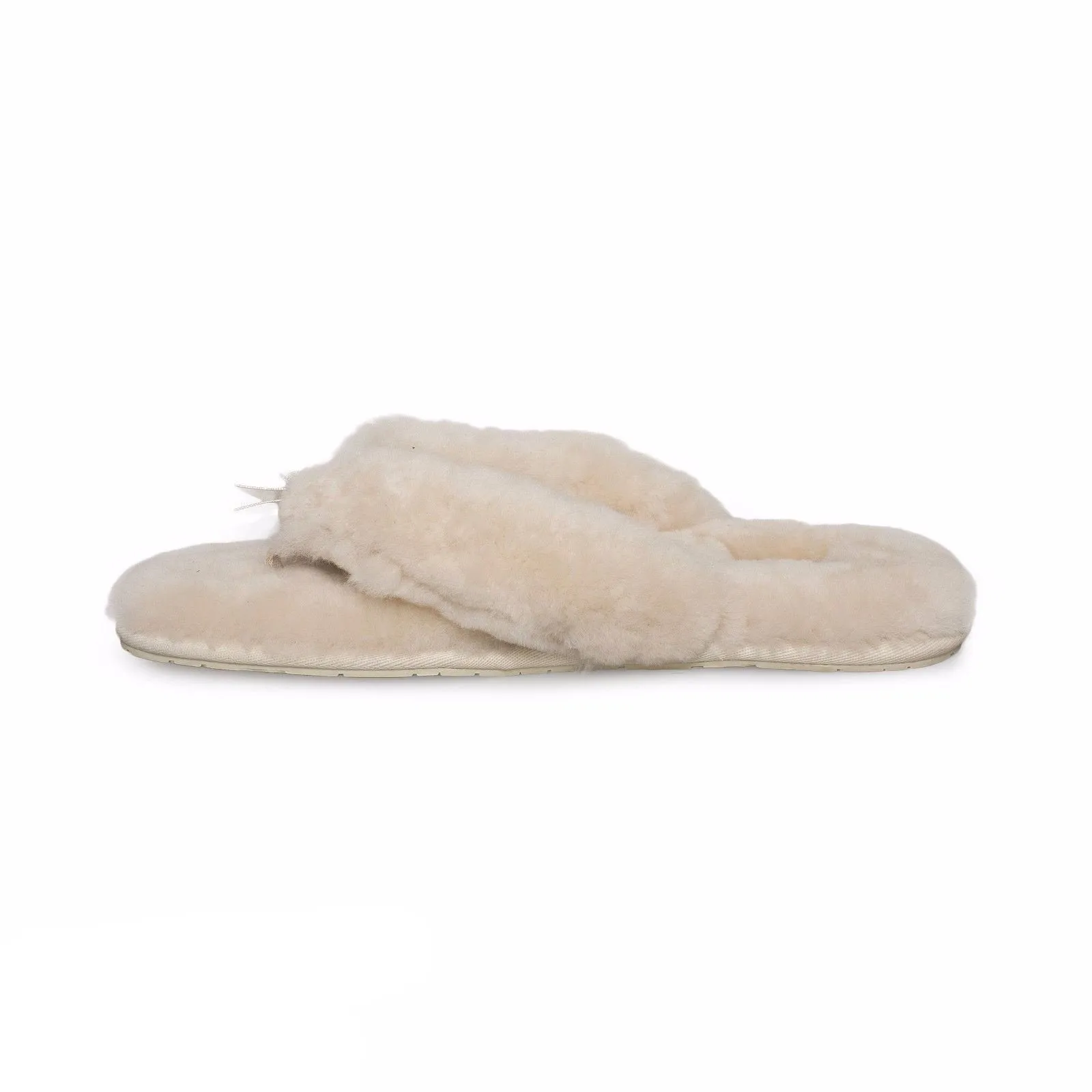 UGG Fluff Flip Flop II Natural Flip Flops