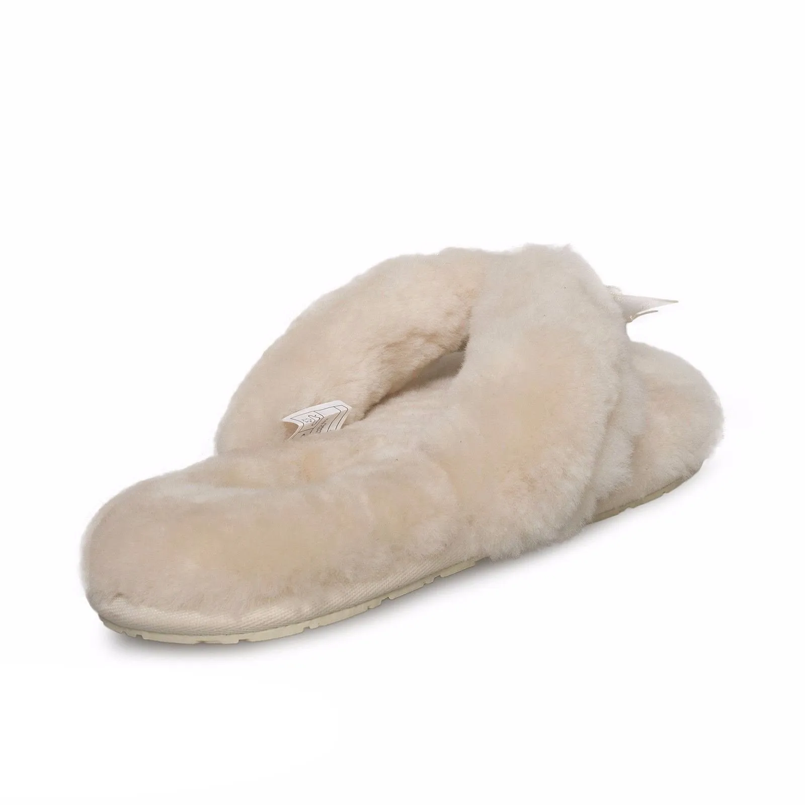 UGG Fluff Flip Flop II Natural Flip Flops