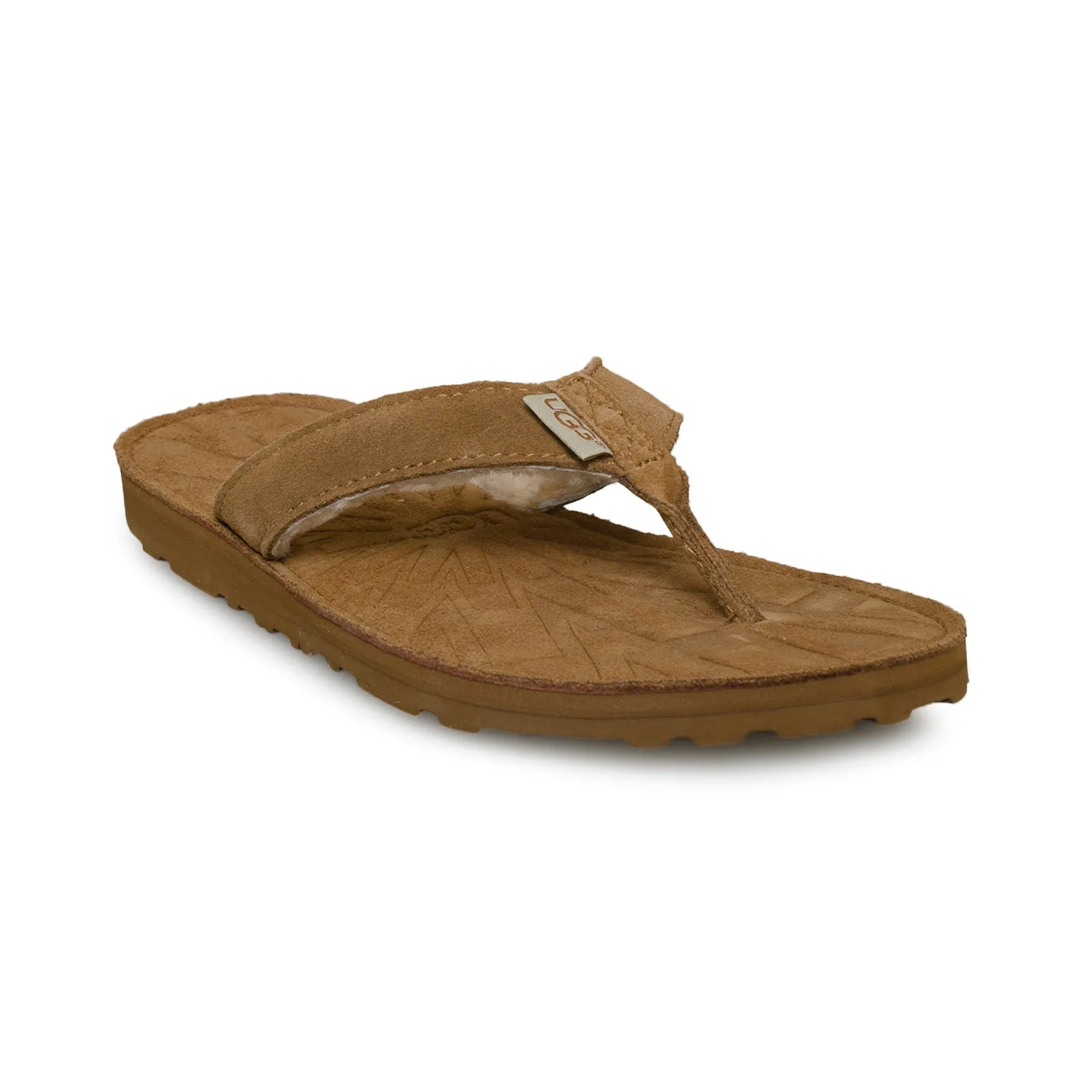 UGG Tasmina Chestnut Flip Flops