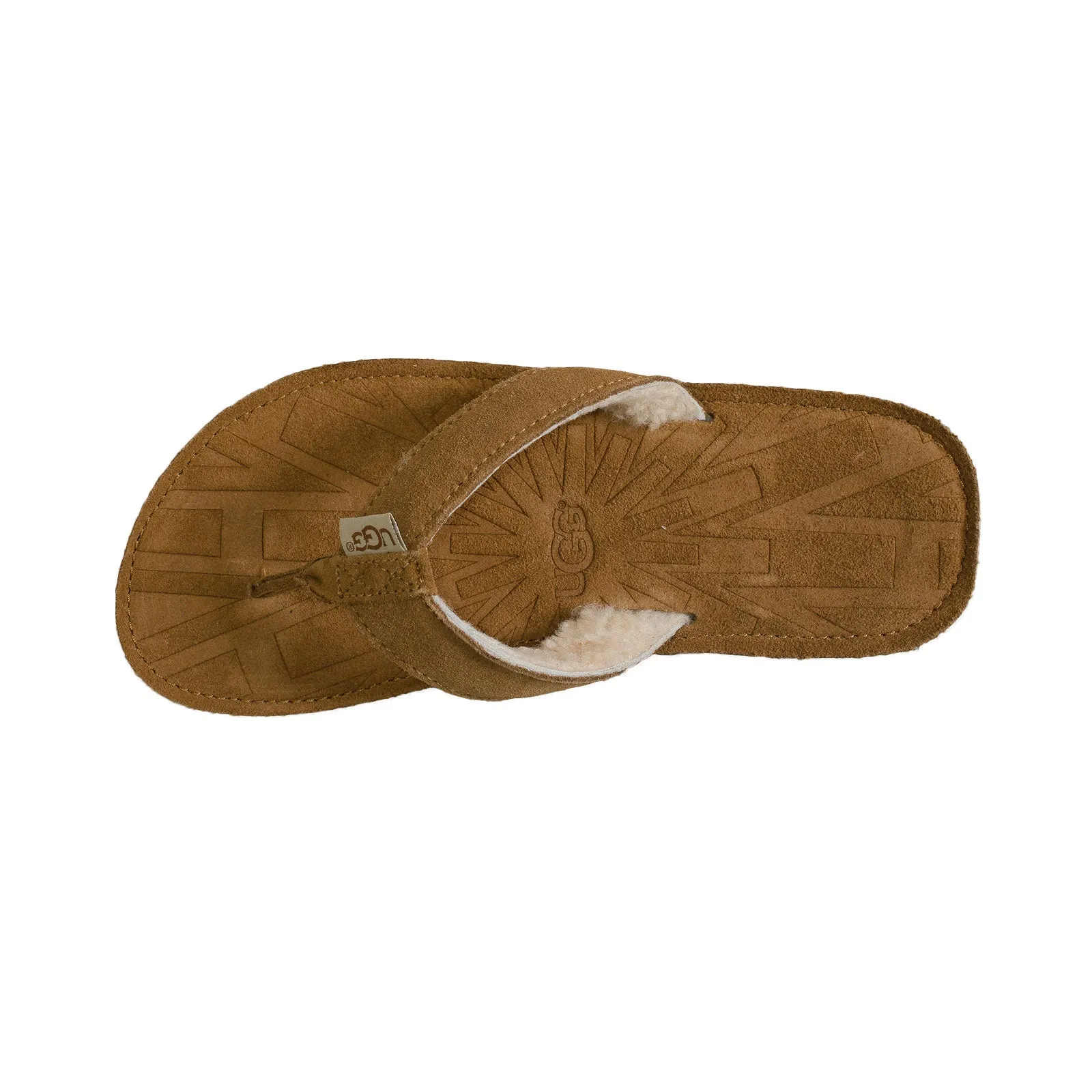 UGG Tasmina Chestnut Flip Flops