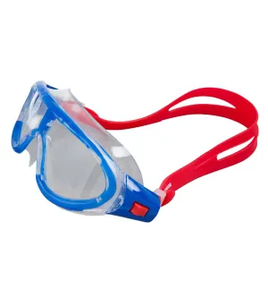 Unisex Junior Rift Clear-Lens Goggles - Lava Red & Beautiful Blue