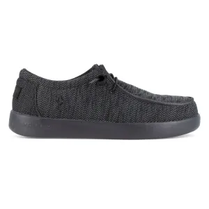 Volcom Womens Chill Black Canvas Skate Moc Work Shoes